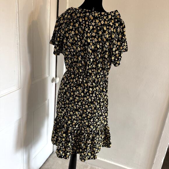 Sunflower Print Dress Women's Size XL - Picture 5 of 5